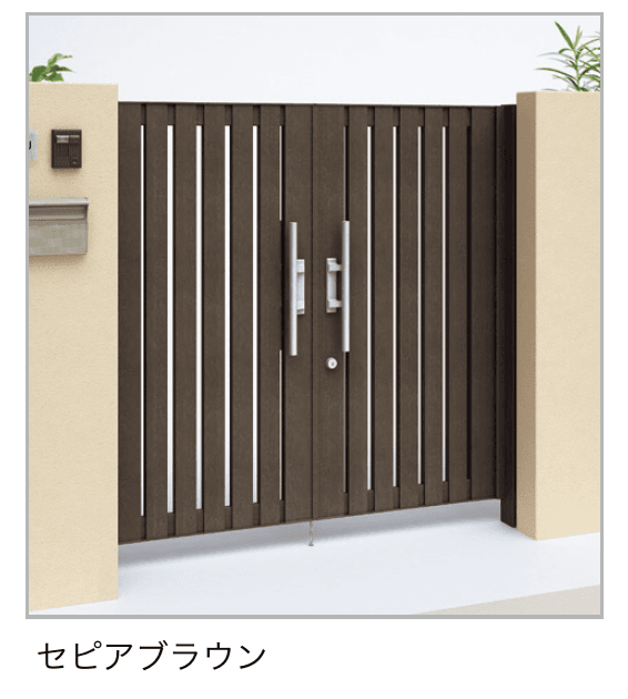 四国化成の「アレグリア門扉 TL2型」