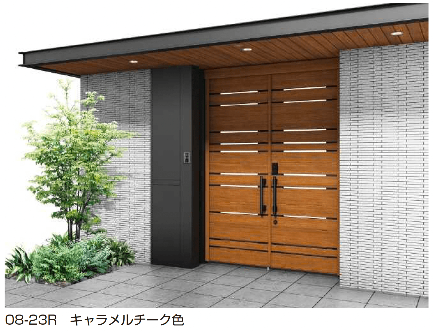 YKK APの「電気錠付 エクスティアラ アーチ用門扉 YR1A型【2025年6月発売】」