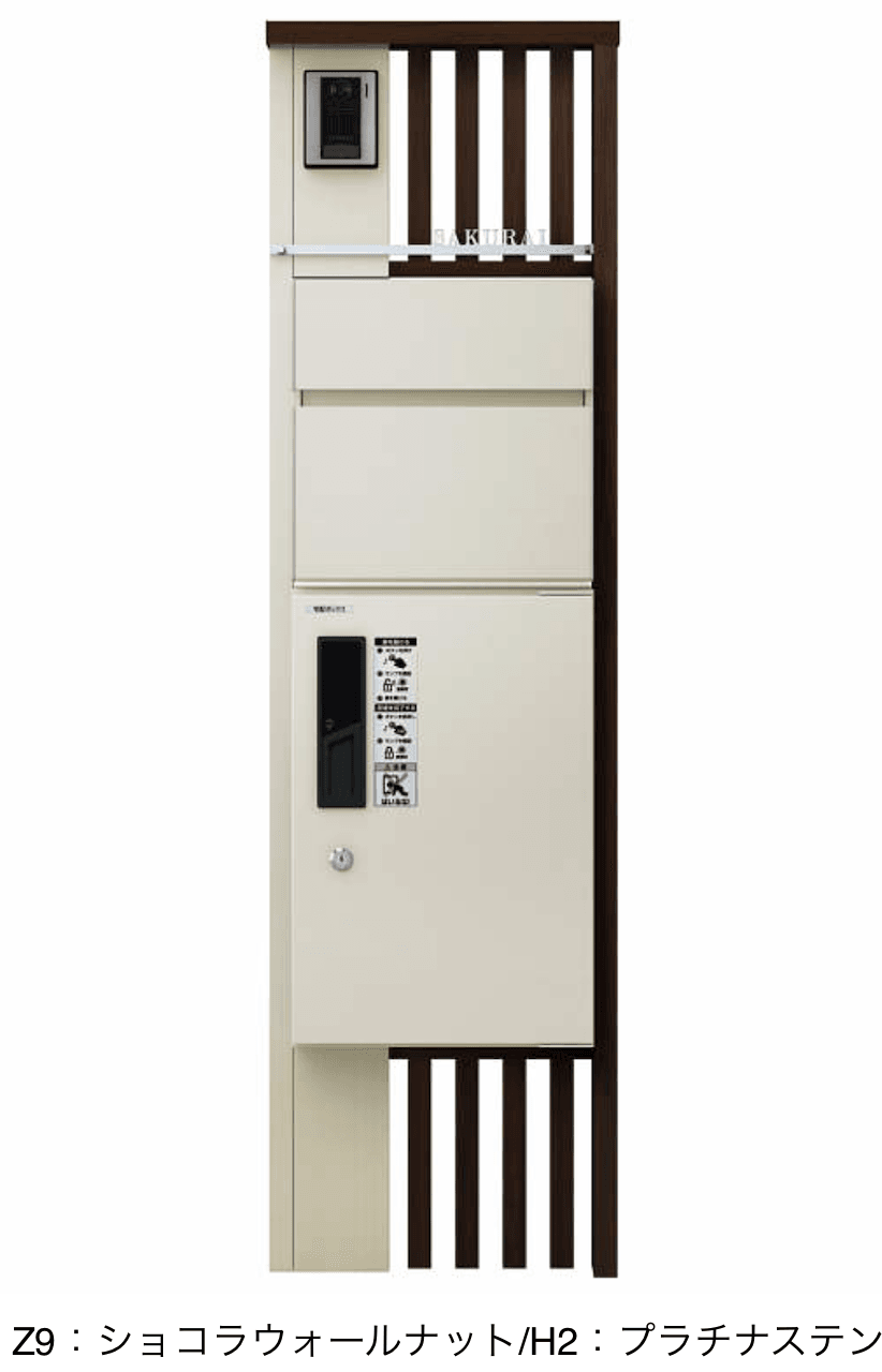 YKK APの「〔ピタットKey システム〕ルシアス 宅配ボックス1型取付用ルシアス ポストユニット SA02型【2023年版】」のサブ画像12