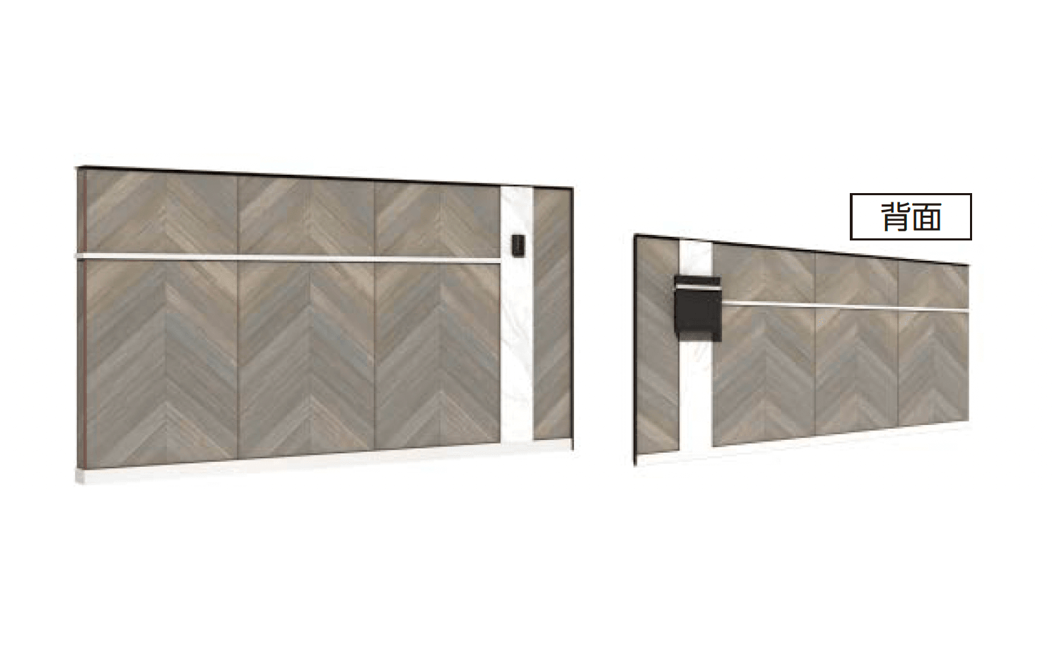 タカショーの「エバーアートボード ウォールセット DS4型」のサブ画像1