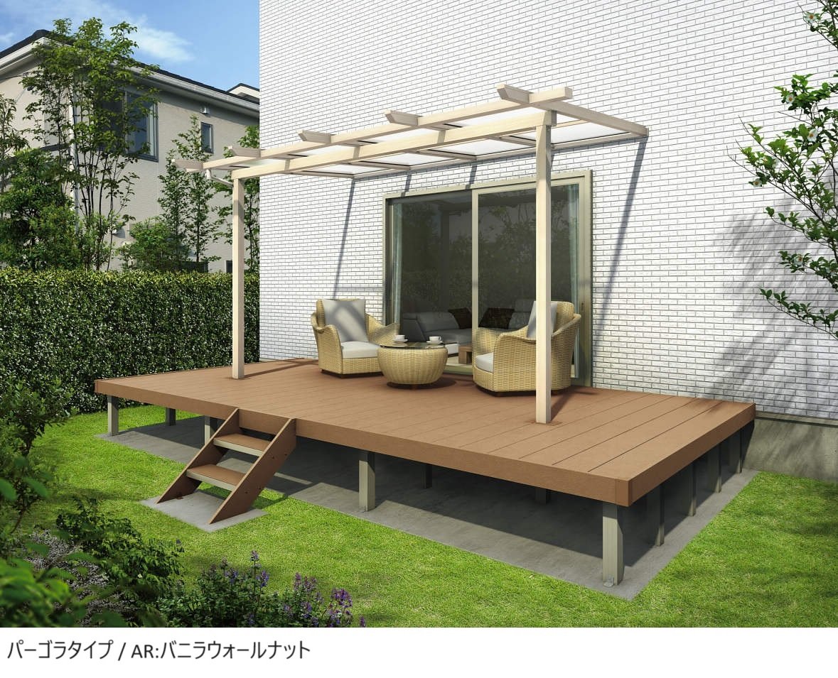 YKK APの「木調テラス屋根・木調バルコニー屋根 サザンテラス」のサブ画像4