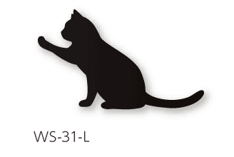 美濃クラフトの「デコレーション ねこ ウォールアート表札」のサブ画像1