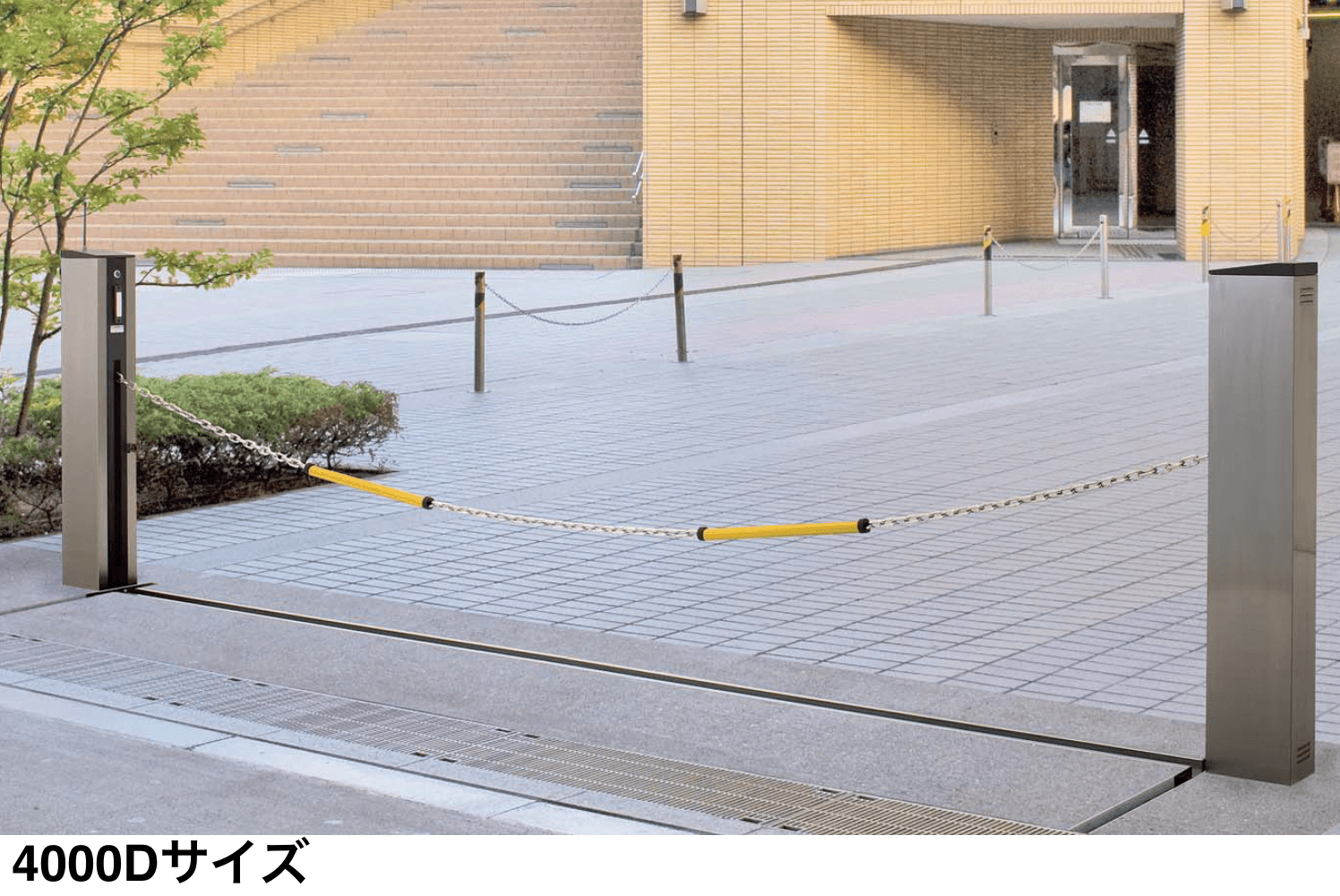 四国化成の「電動チェーンゲートS1型(ステンレス)」