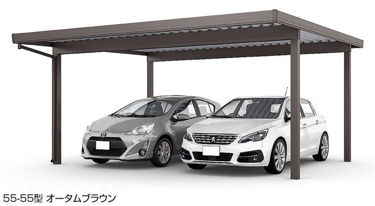 LIXILの「カーポートSW 1500タイプ 2台用」のサブ画像4