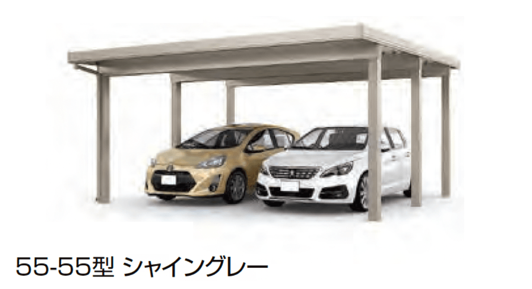 LIXILの「カーポートST 4500タイプ 2台用」のサブ画像9