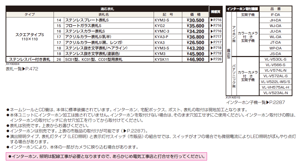 ルシアス ポストユニット SC01型【2024年版】_価格_2