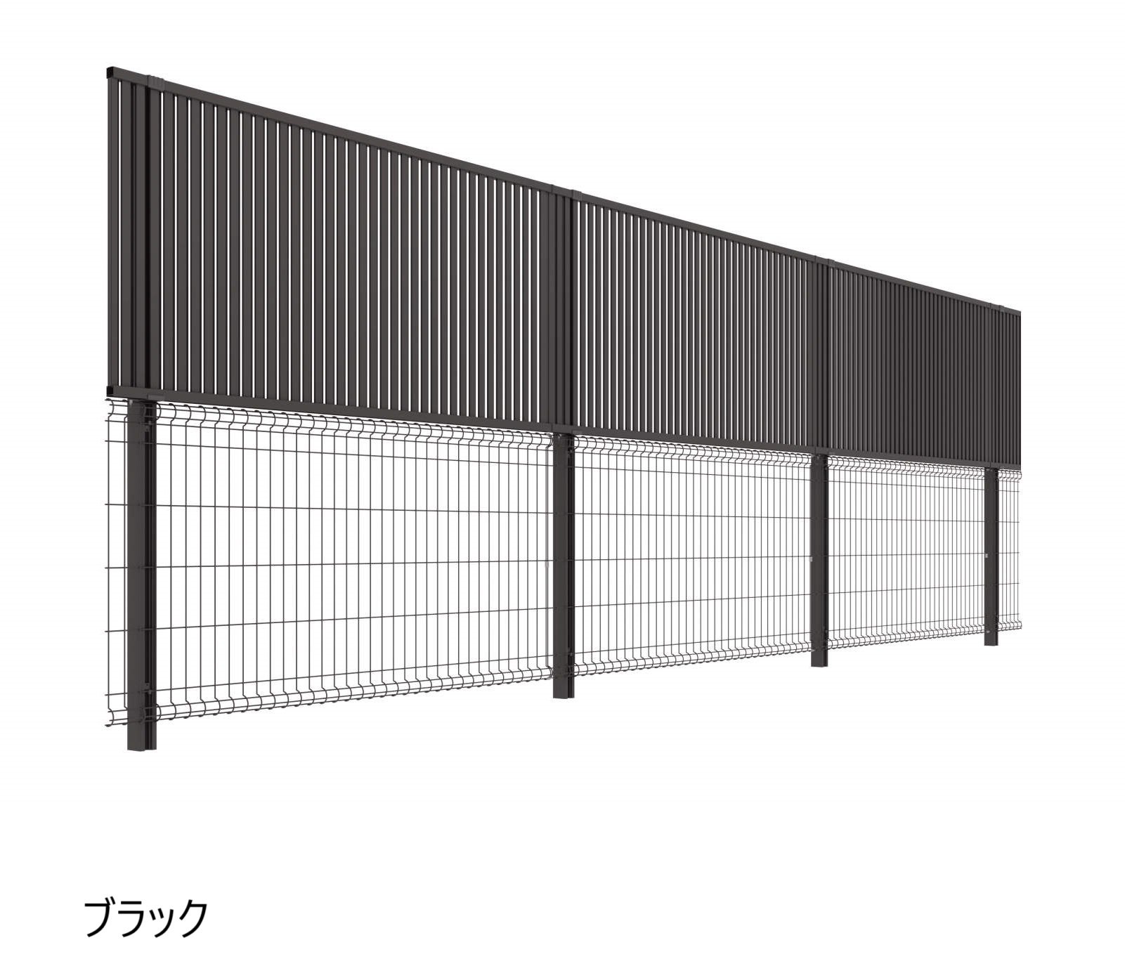 三協アルミの「ユメッシュプラス 上目隠しタイプ2型 たて目隠しルーバー フリー支柱タイプ」のサブ画像4