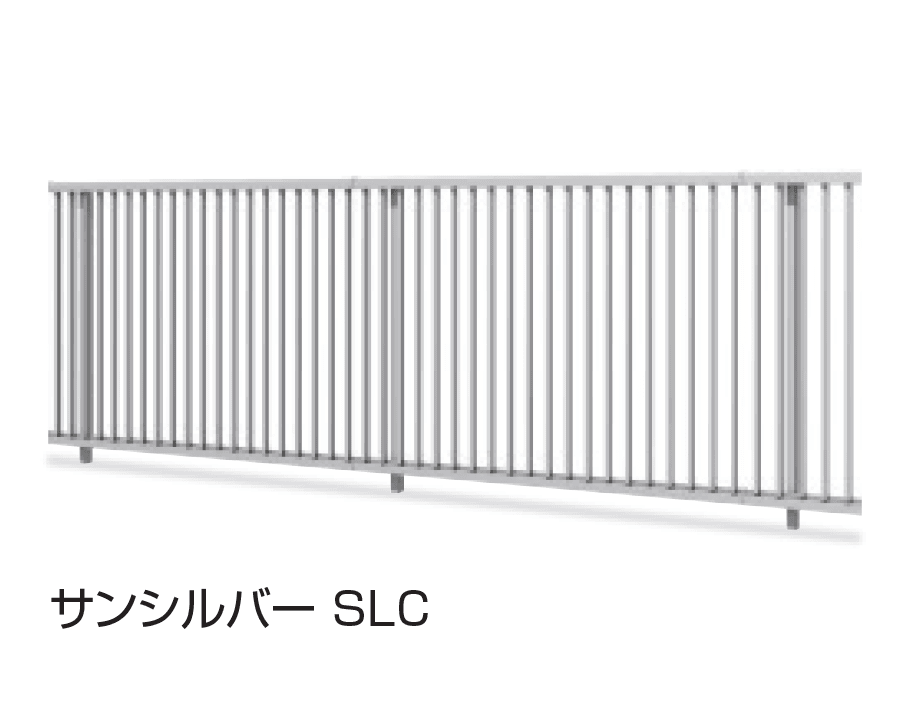 三協アルミの「フレラインフォルテ1型 笠木タイプ フリー支柱タイプ」のサブ画像1