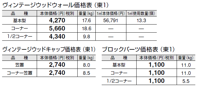 ヴィンテージウッドウォール【2024年版】_価格_1