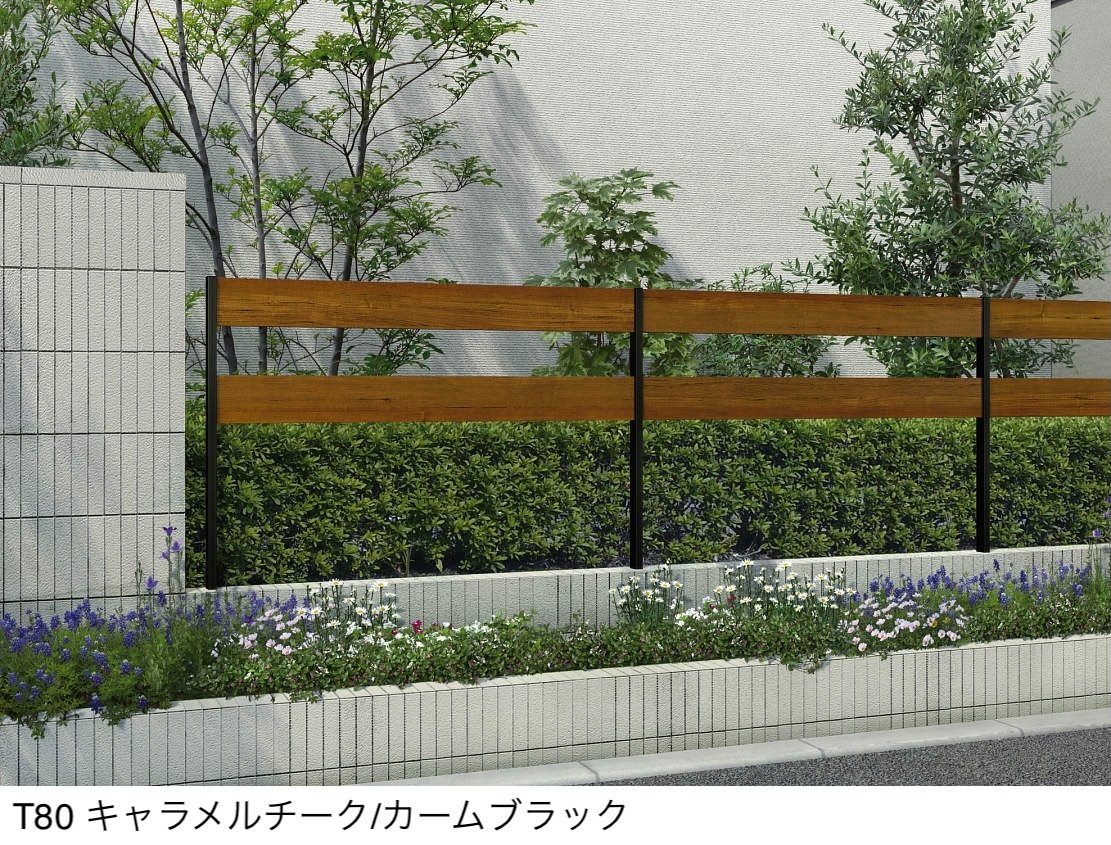 YKK APの「ルシアス フェンスLite C02型 パネル材2枚」