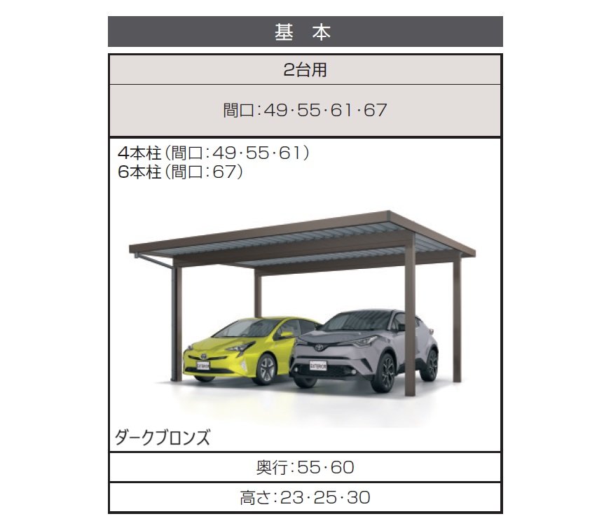 三協アルミの「G1-R/ジーワン アール(耐積雪量100cm仕様:基本・奥行延長・間口延長・奥行連結・間口連結)」のサブ画像8