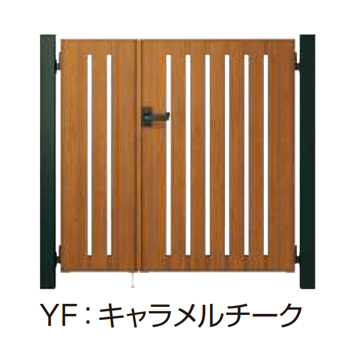YKK APの「ルシアス 門扉 TS3型 たてスリット【2025年6月発売】」のサブ画像5