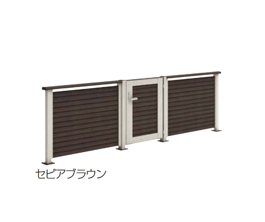 四国化成の「デッキ門扉A2型」のサブ画像1