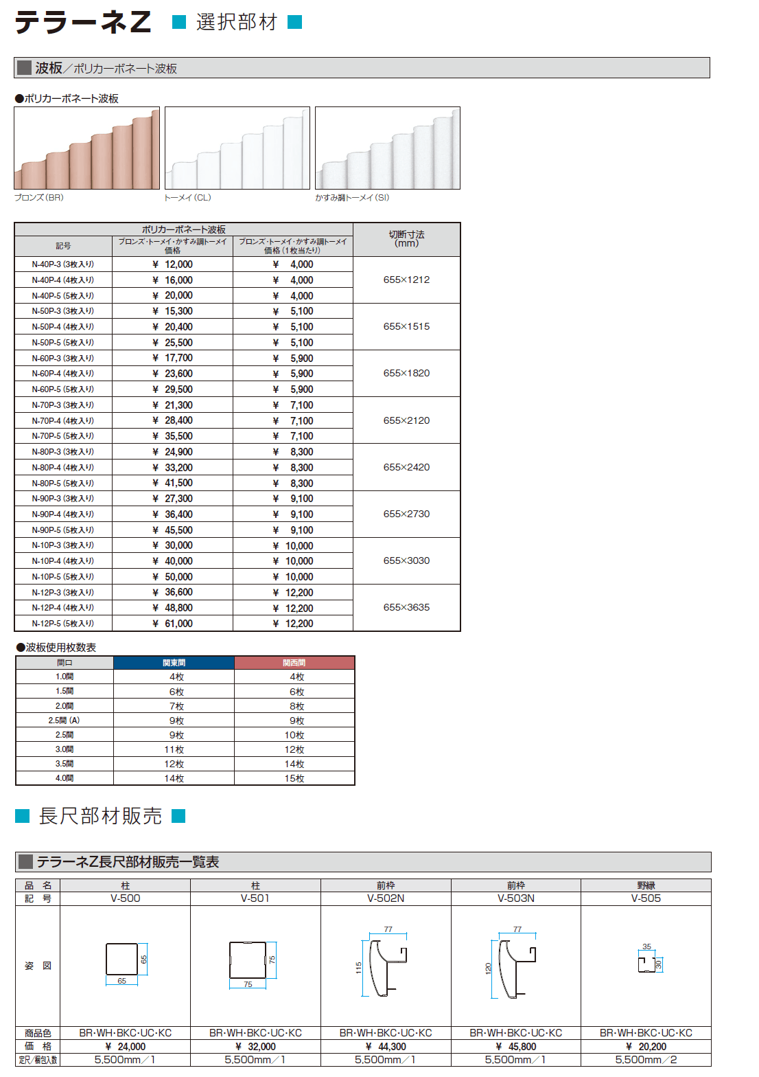 テラーネZ(TZA型 600タイプ)【2024年版】_価格_5