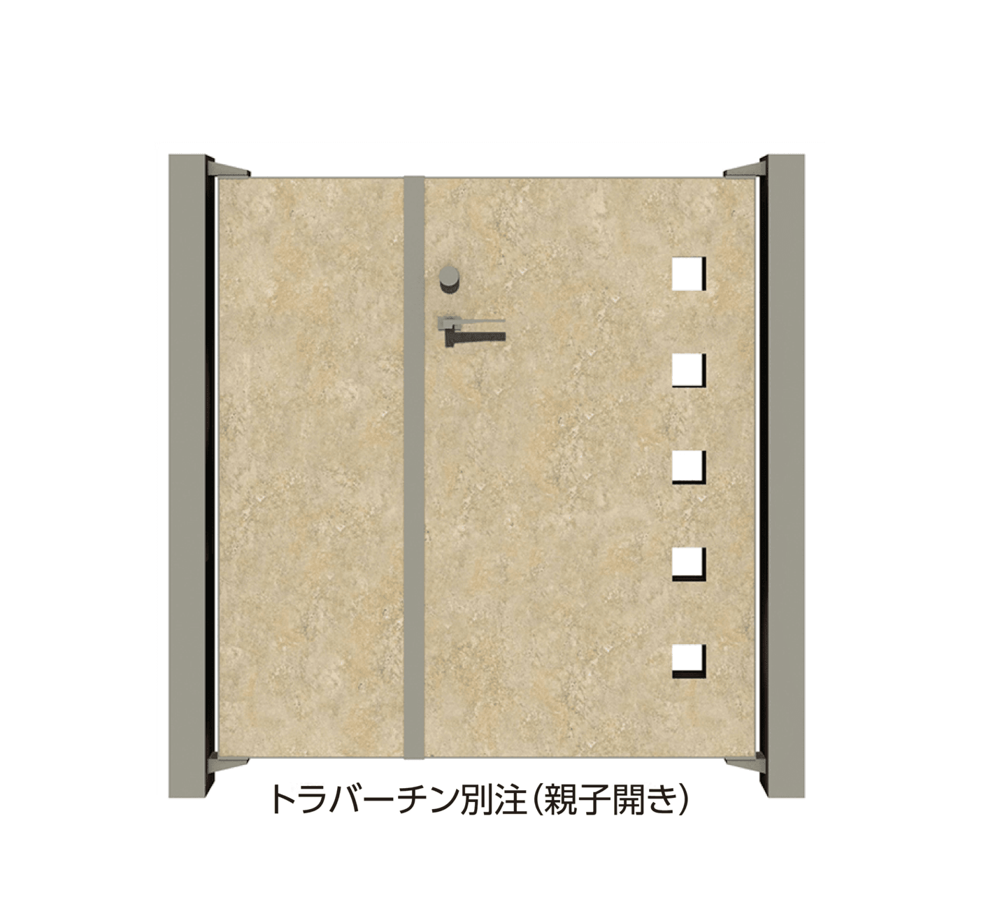 タカショーの「エバーアートボード門扉®︎ コマド」のサブ画像3