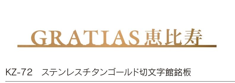 福彫の「【館銘板・商業サイン】切文字・箱文字【2024年版】」のサブ画像13