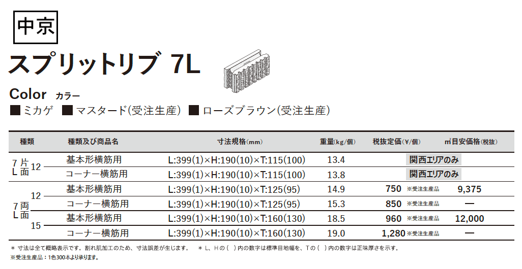 スプリットリブ 7L【2023年版】_価格_3