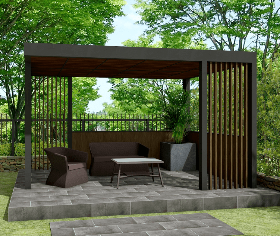 タカショーの「タンモクアッシュ 部材」