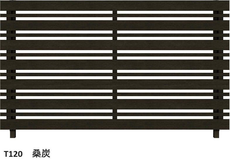 YKK APの「ルシアス フェンス H03型 横板格子+細横格子」のサブ画像11