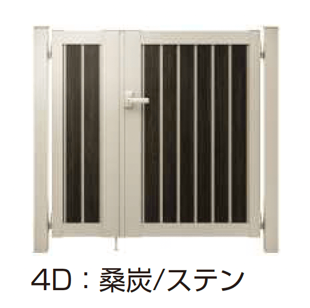 YKK APの「ルシアス 門扉 TM1型 たて目隠し【2025年6月発売】」のサブ画像5