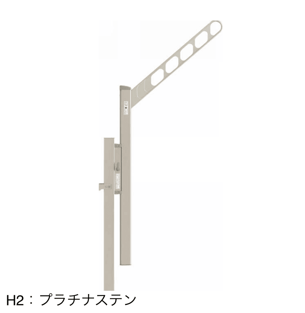 YKK APの「バルコニー用 収納式物干し【2023年版】」のサブ画像2