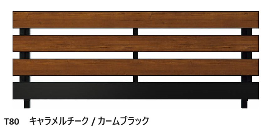 YKK APの「ルシアス フェンスX02型 横スリット【2024年版】」のサブ画像1