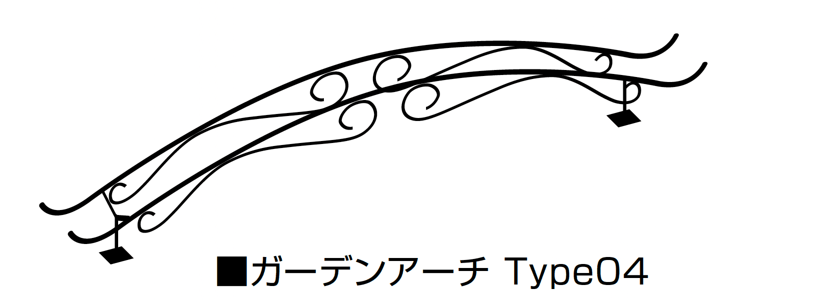オンリーワンクラブの「ガーデンアーチ Type04/Type05【2025年版】」のサブ画像2