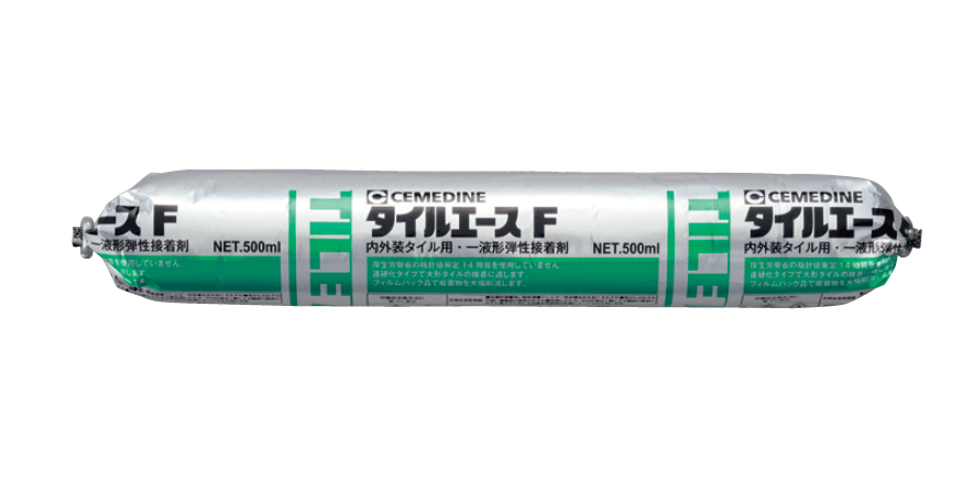 アイコットリョーワの「タイルエースF TILE ACE F(内外装大型タイル接着剤)」