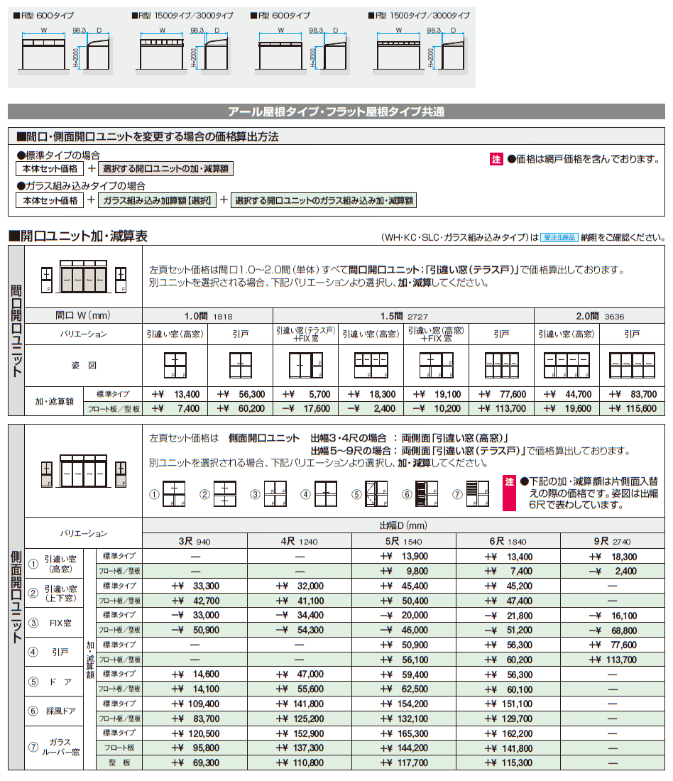 晴れもようwith(土間仕様/ランマなし H20サイズ 関東間)【2024年版】_価格_2