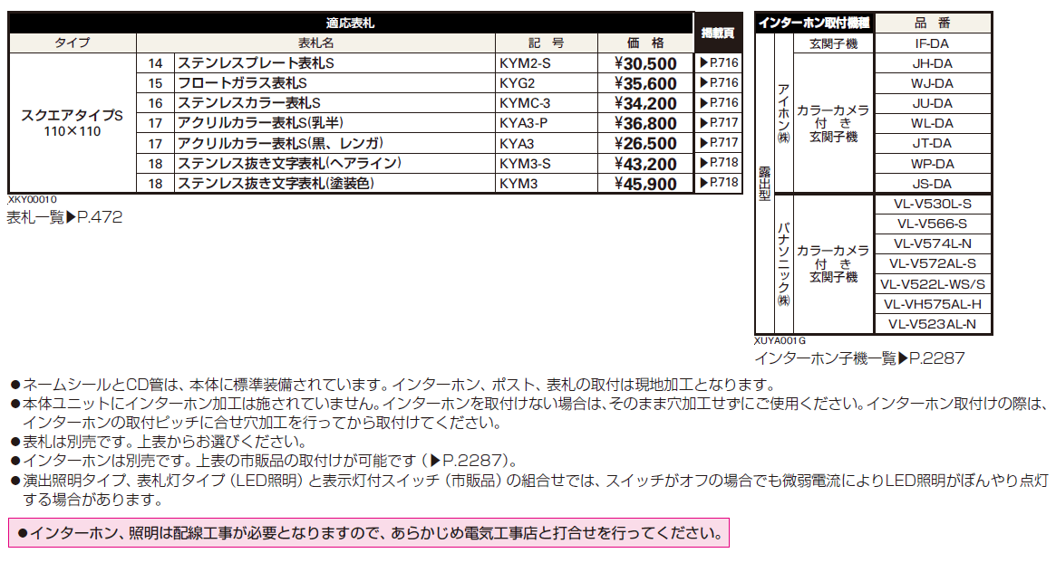 ルシアス ポストユニット SE02型【2024年版】_価格_2