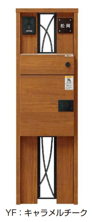 YKK APの「ルシアス ポストユニット CJ01型 鋳物パネル」のサブ画像2