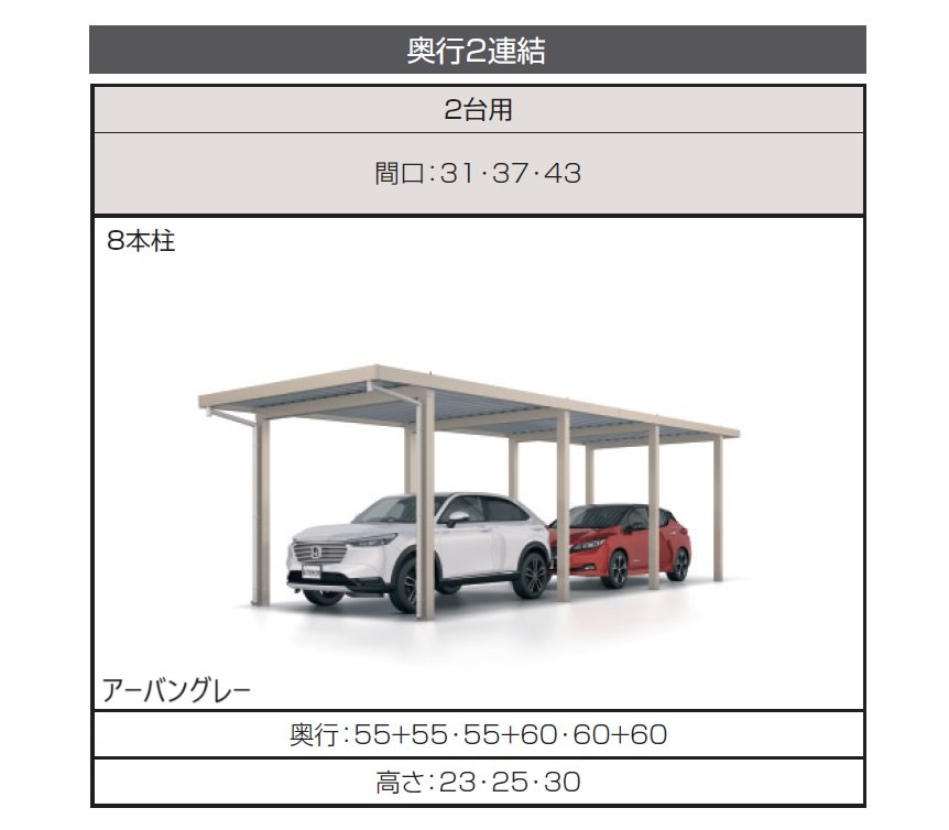 三協アルミの「G1-R/ジーワン アール(耐積雪量50cm仕様:基本・奥行延長・間口延長・奥行連結・間口連結)」のサブ画像10