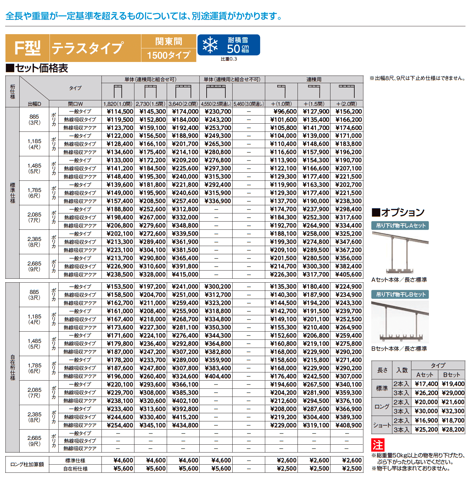 スピーネ F型 テラスタイプ 関東間_価格_2