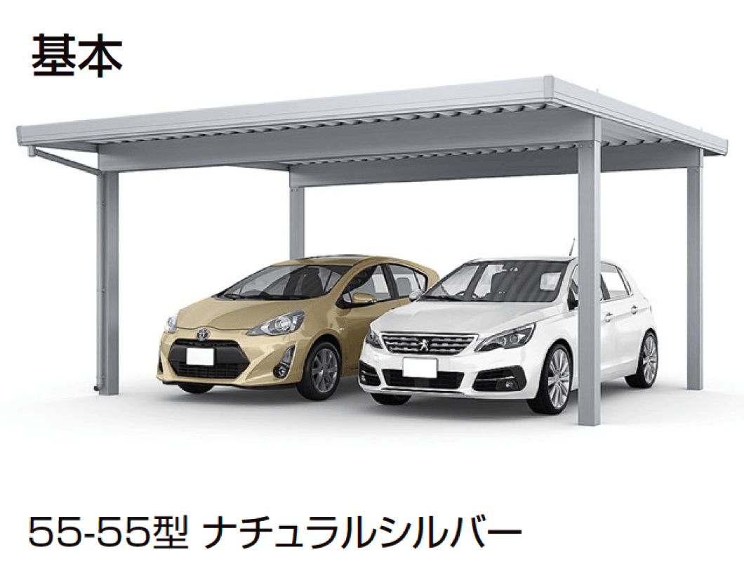 LIXILの「カーポートST 4500タイプ 2台用」のサブ画像5