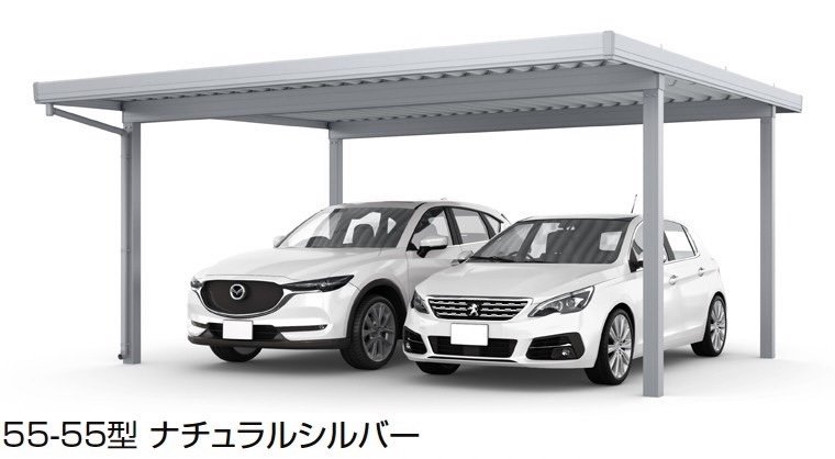 LIXILの「カーポートSW 900タイプ 2台用」のサブ画像6