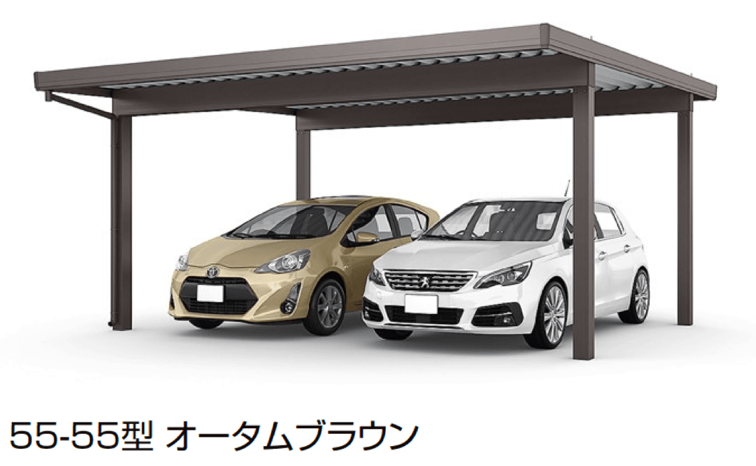 LIXILの「カーポートST 4500タイプ 2台用」のサブ画像6