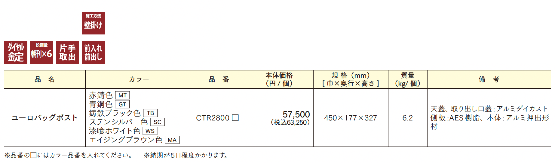 ユーロバッグポスト【2025年版】_価格_1