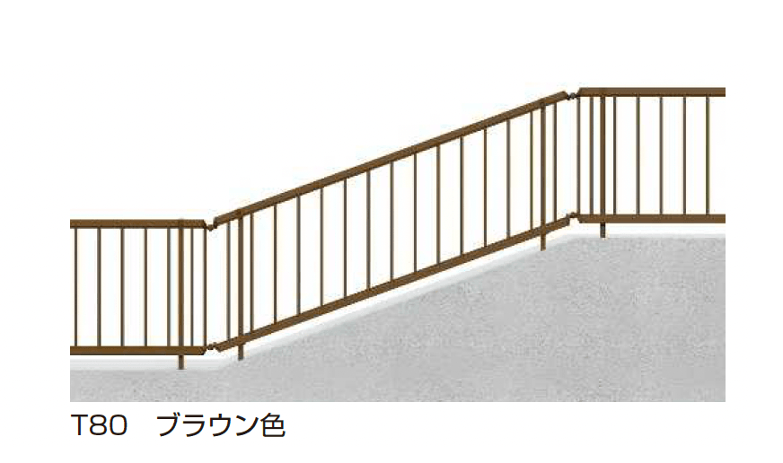 YKK APの「シンプレオ フェンスTK型〈傾斜地用〉たて格子15本【2025年6月発売】【2025年版】」のサブ画像1