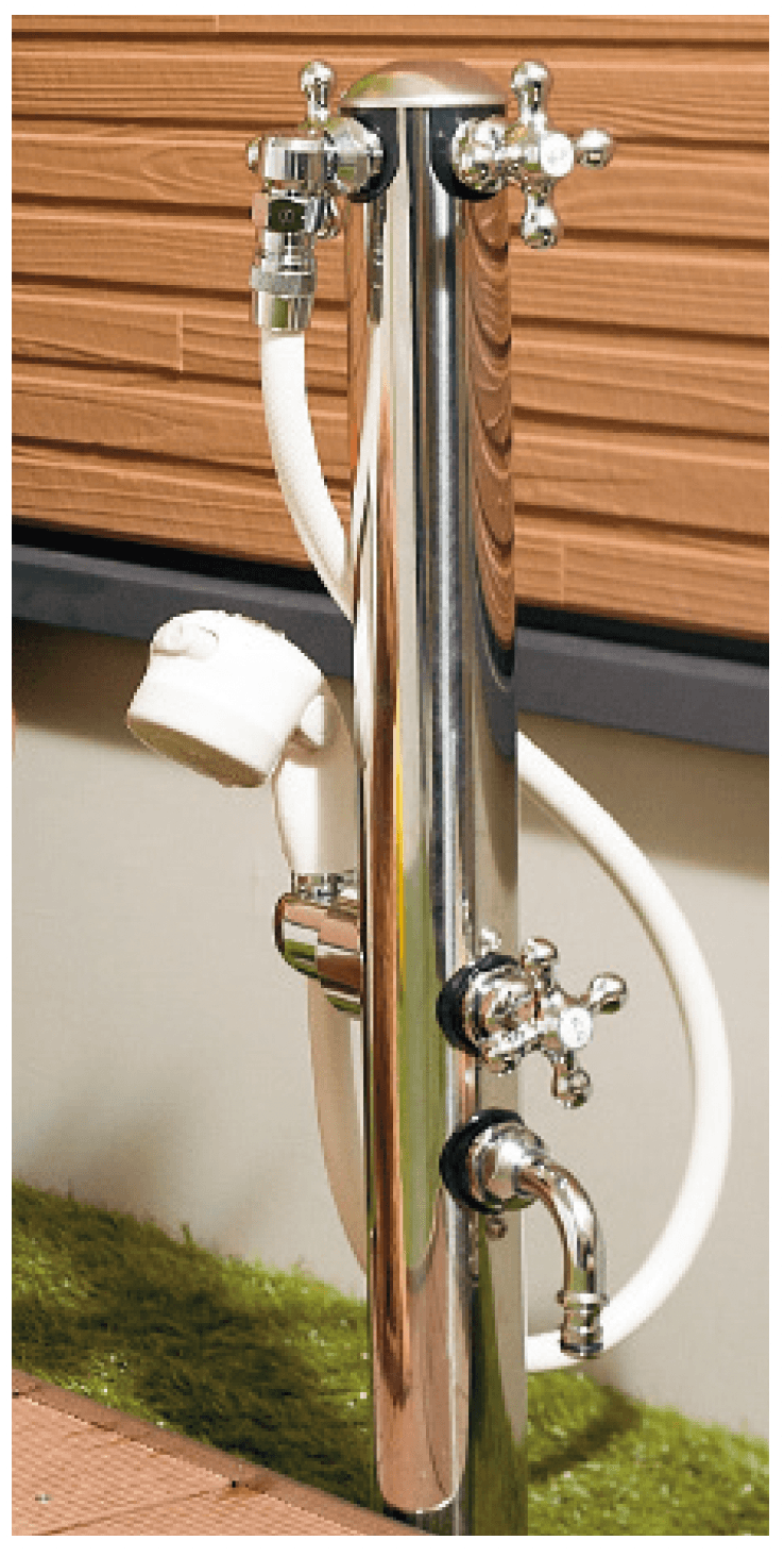 ギャザーの「ステンレス水栓柱」のサブ画像3