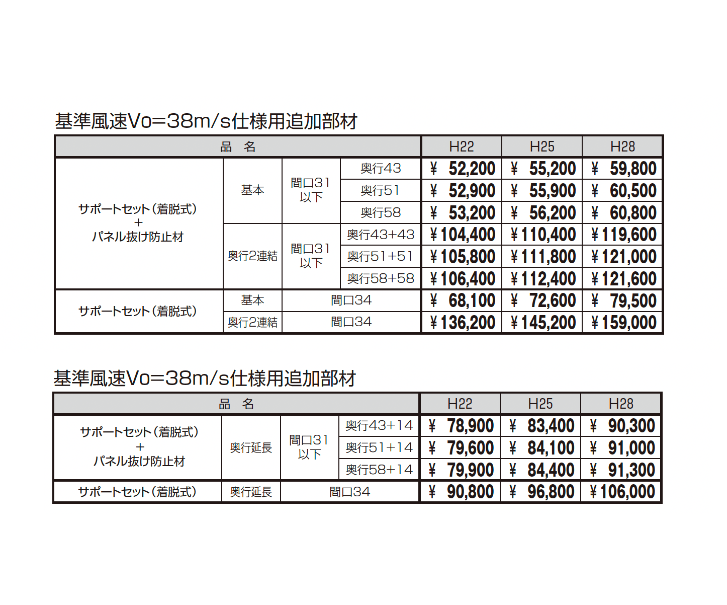 ニューマイリッシュ 逆勾配(基本・奥行2連結・奥行延長)_価格_3