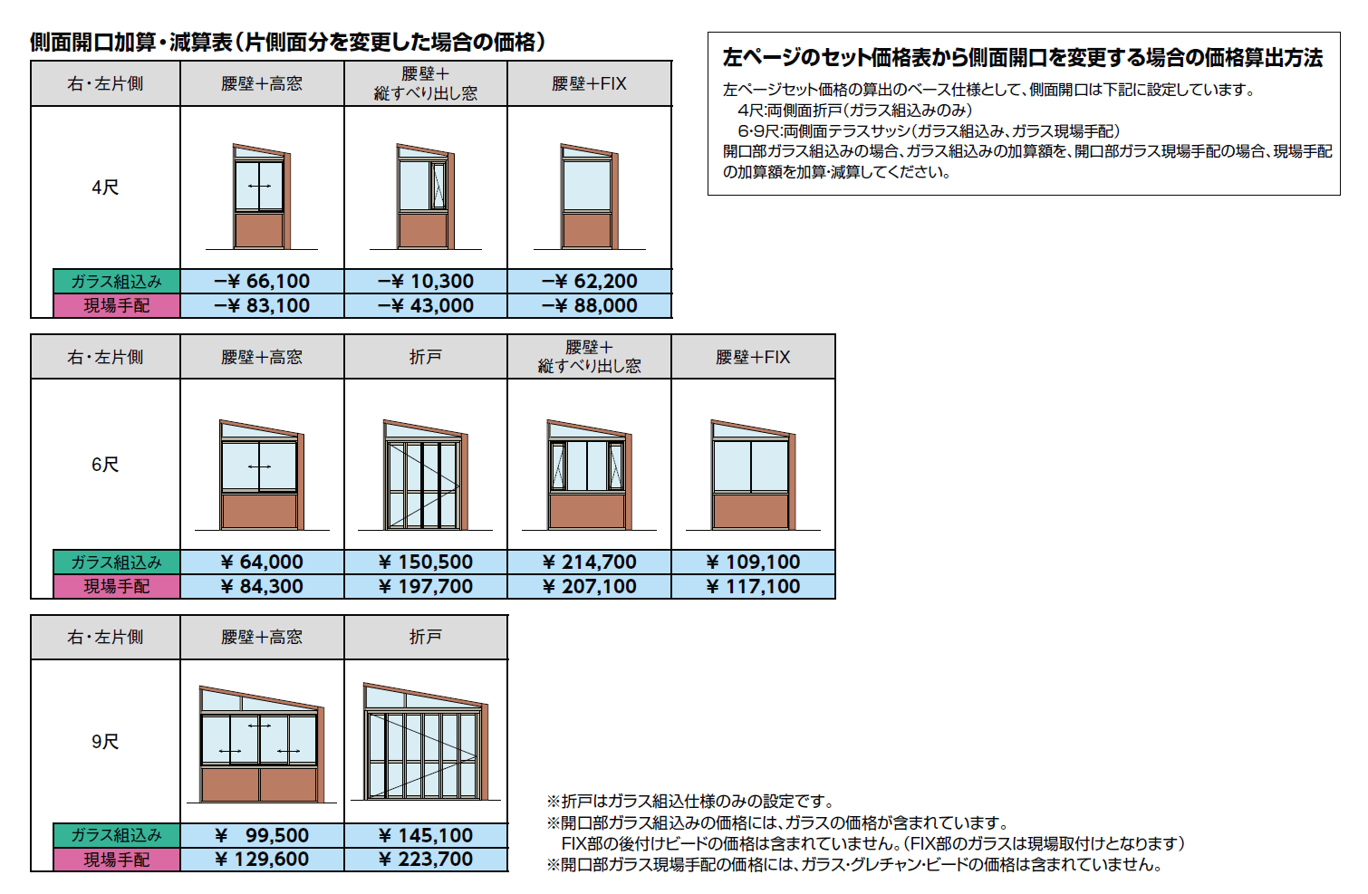 ガーデンルームGF 土間仕様【2024年版】_価格_2