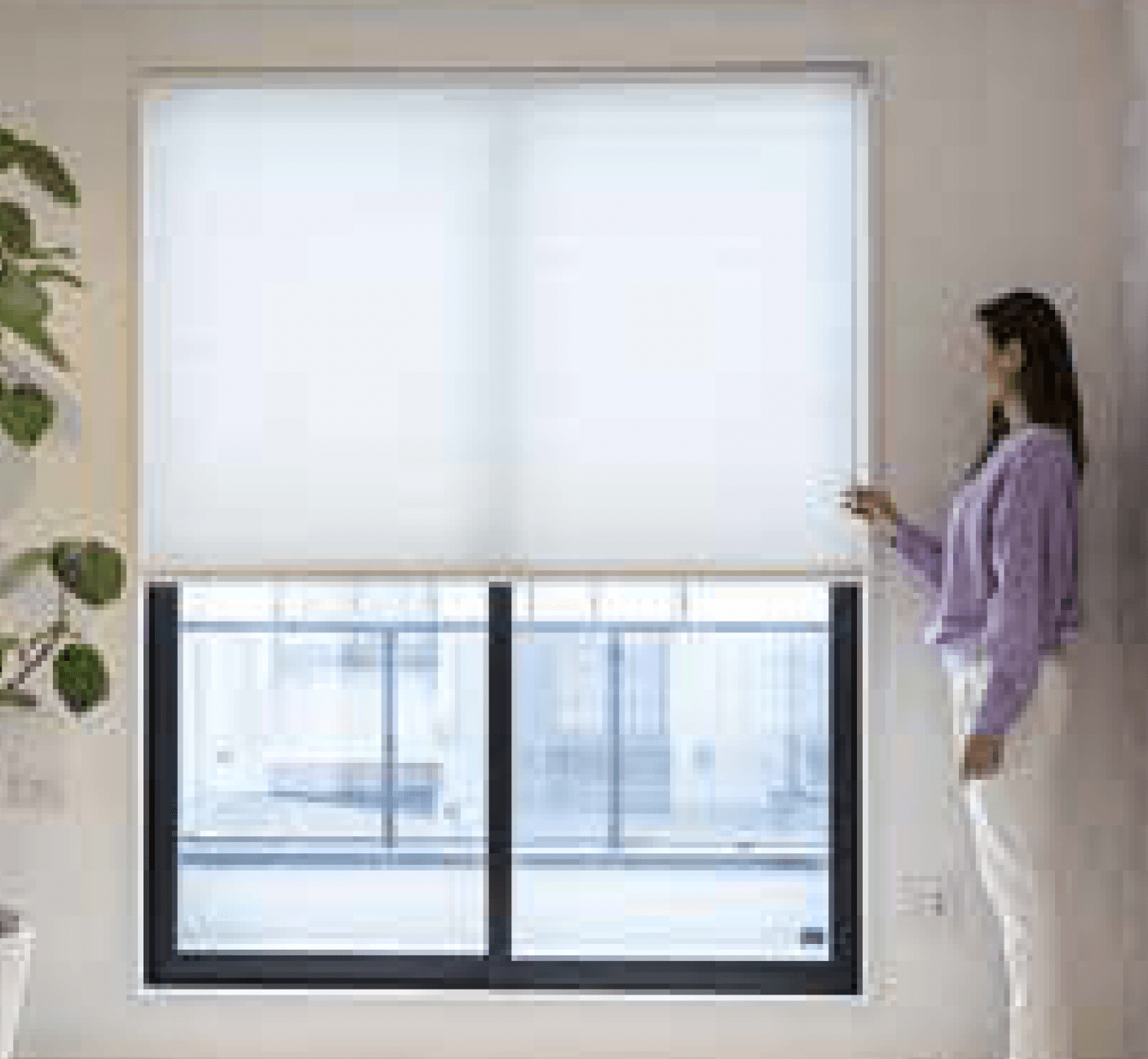 Bullsの「ハニカム・サーモスクリーン eタッチウィンドウ ポールスイッチタイプ」