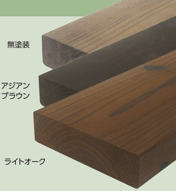 タカショーの「タンモクデッキセット/デッキ手摺り/ステップ【2024年版】」
