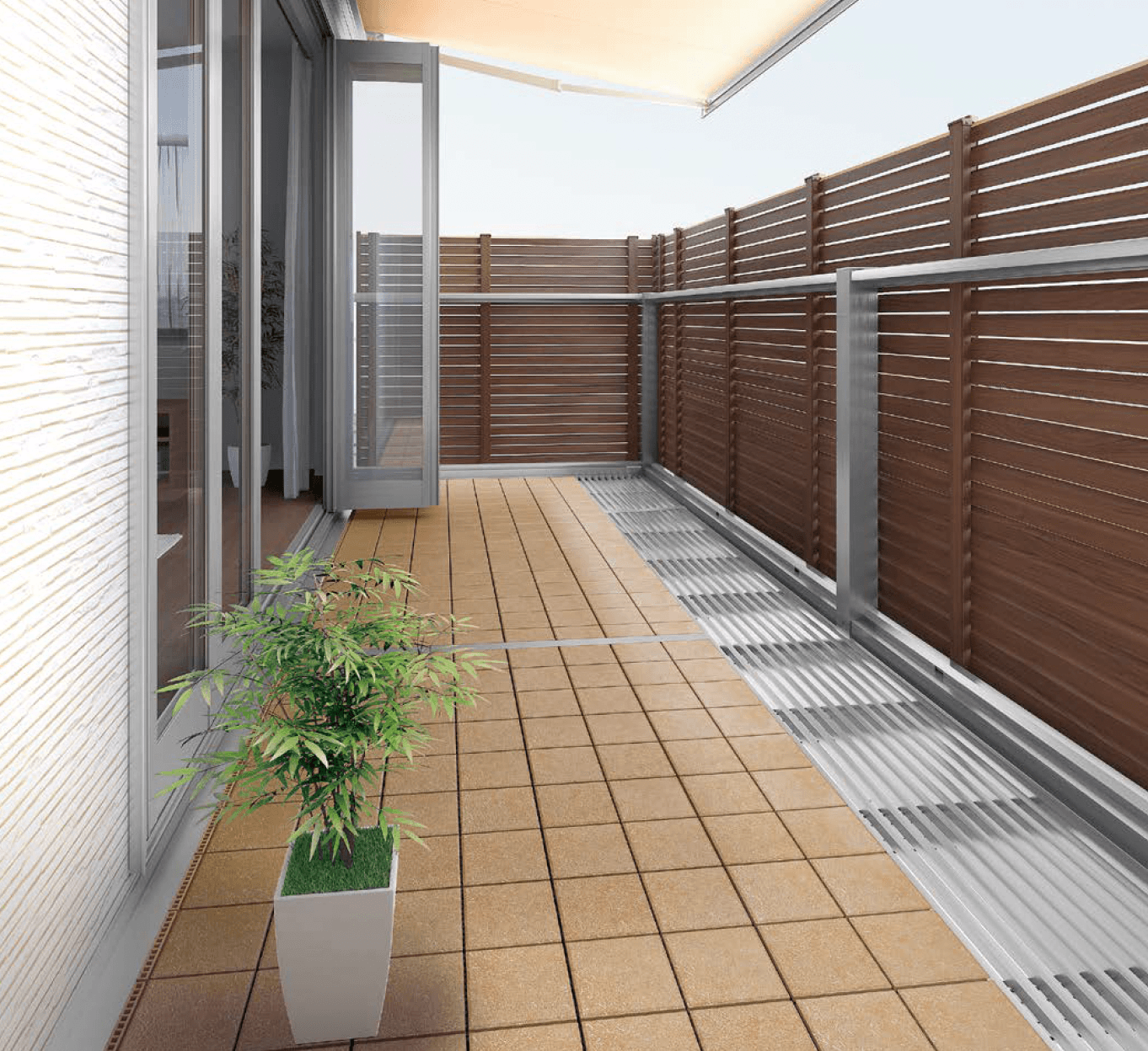 LIXILの「ビューステージ Hスタイル メーターモジュール 屋根置き式」のサブ画像1