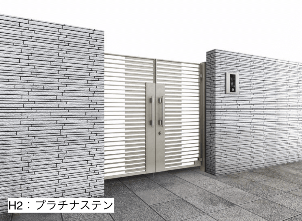 YKK APの「電気錠付共用門扉 シャローネ 門扉SA03型【2023年版】」のサブ画像4