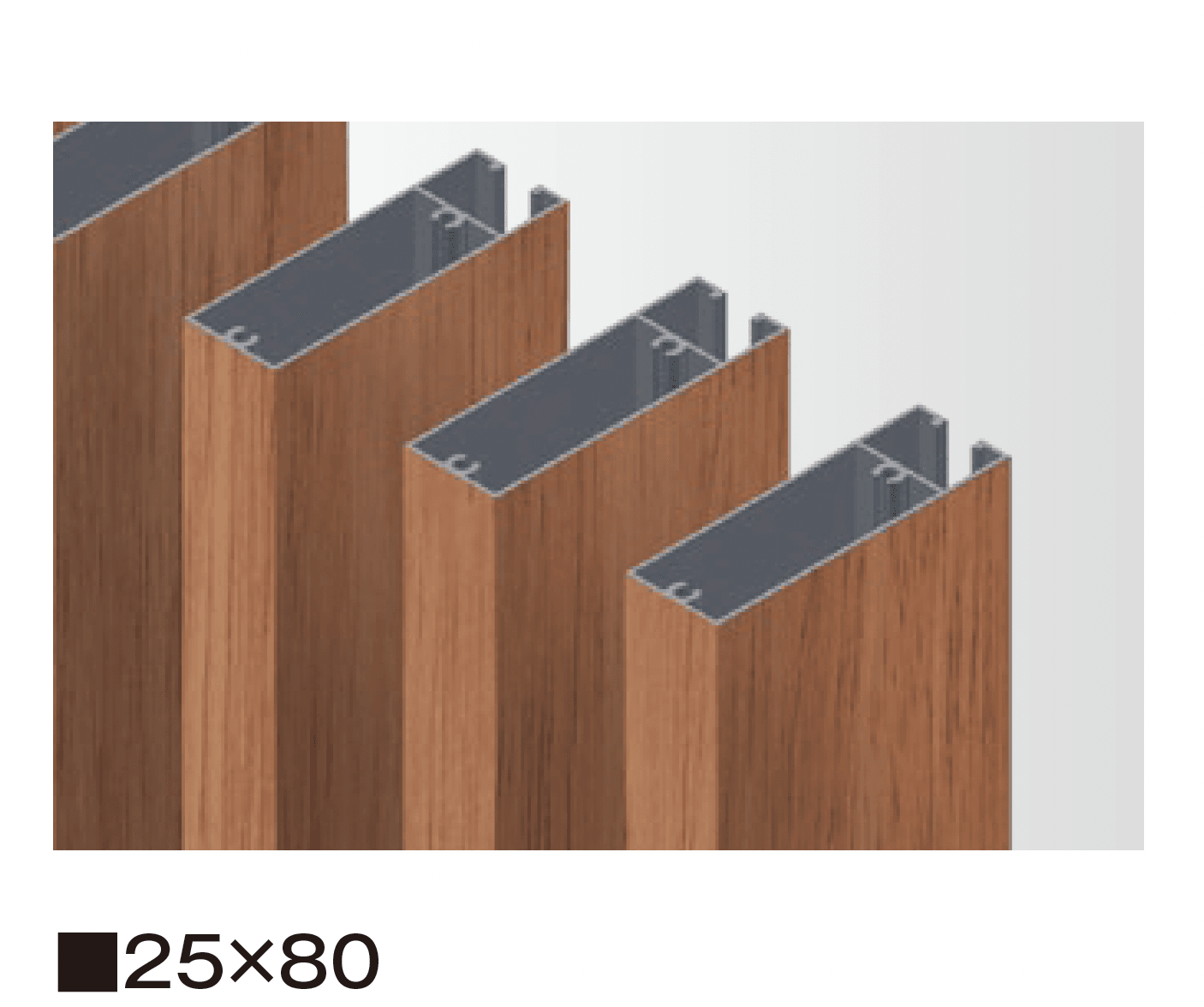 タカショーの「エバーアートウッド®︎ ルーバー部材」のサブ画像6