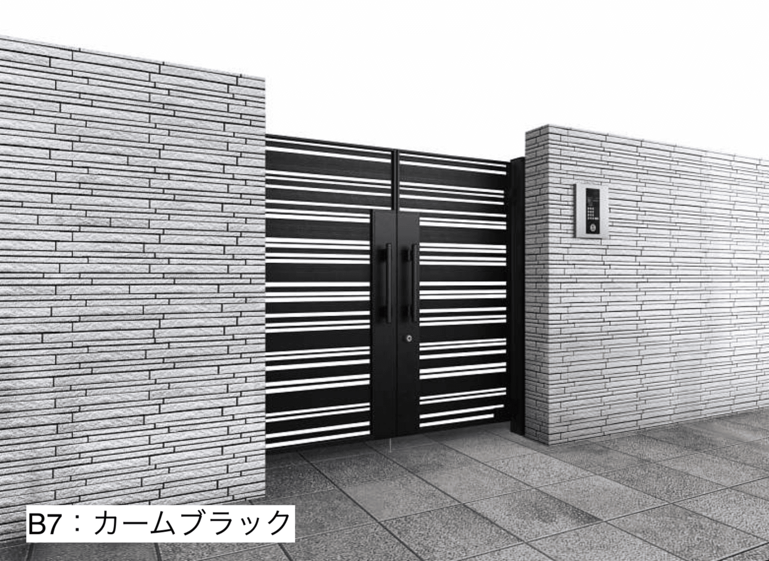 YKK APの「電気錠付共用門扉 シャローネ 門扉 SA04型【2025年版】」のサブ画像5