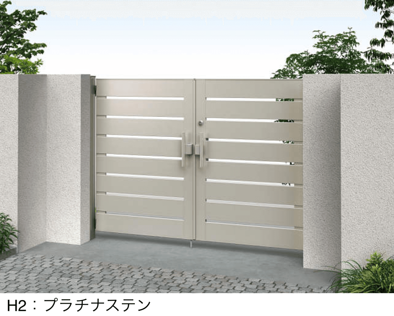 YKK APの「共用門扉 ルシアス 門扉 YS4型」のサブ画像2