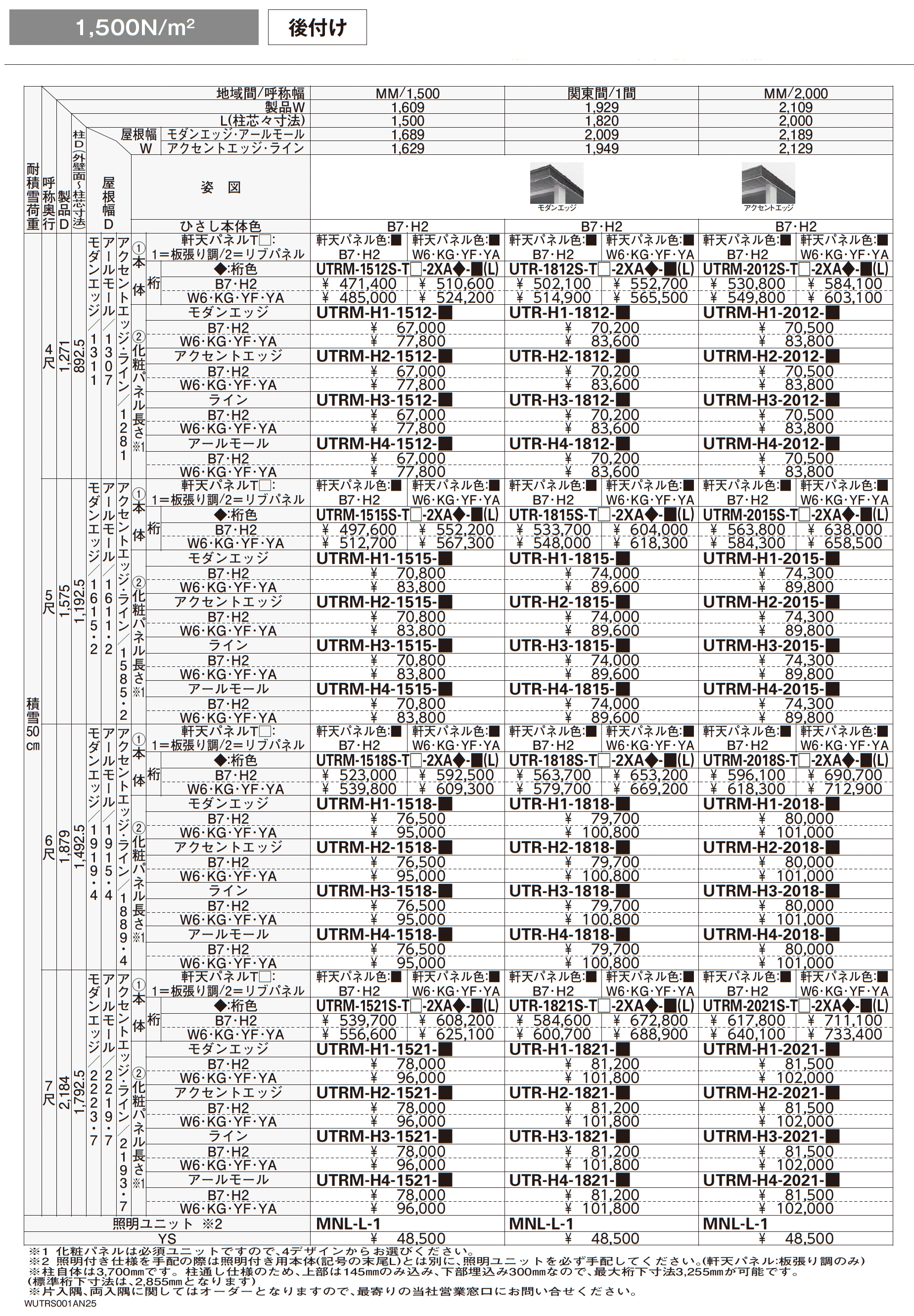 ルシアス ルーフ 後付け_価格_1
