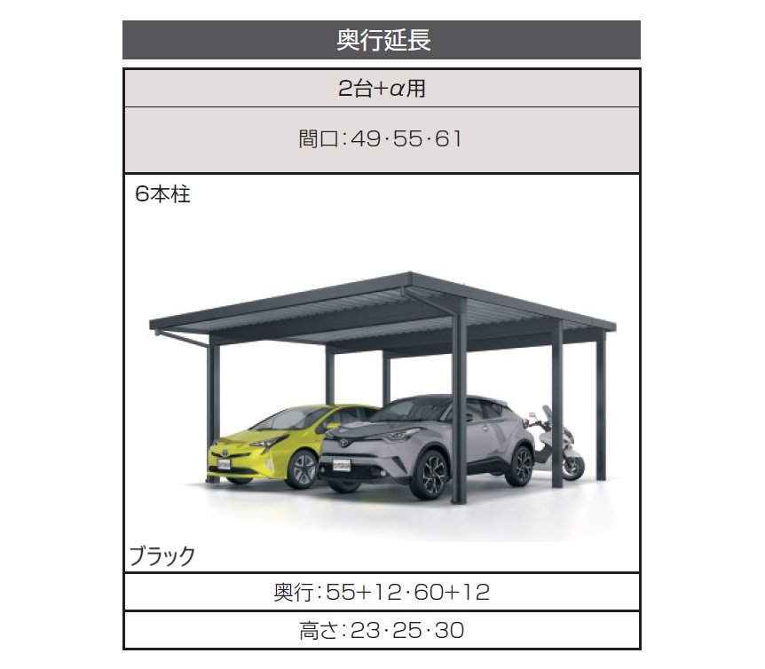三協アルミの「G1-R/ジーワン アール(耐積雪量100cm仕様:基本・奥行延長・間口延長・奥行連結・間口連結)」のサブ画像11